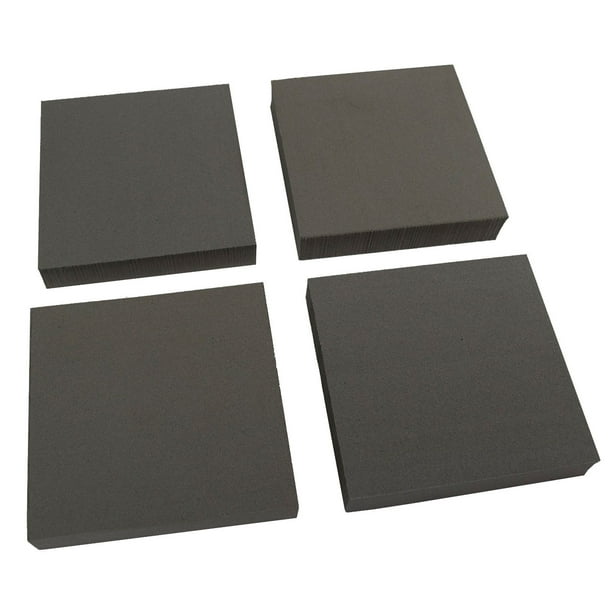 XCEL Heavy Duty Equipment Pads 4" x 4" x 3/4" Thick (Set of 4