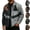 Light Gray, variant on HAJWOH Mens Halloween Corduroy Jacket with Lapel Loose Fit Long Sleeve Fall Winter Coat