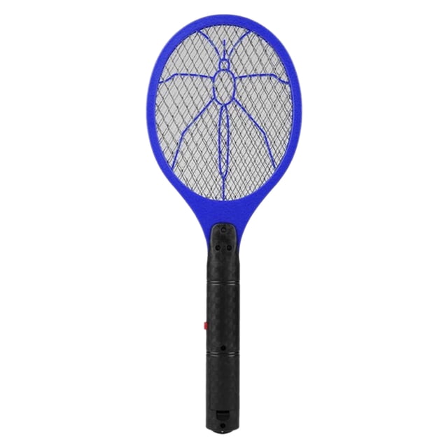 Wosthever Matamoscas eléctrico, matamoscas, repelente de insectos eléctrico de malla de 3 capas, raqueta antiinsectos, mango largo inalámbrico, Type5 NO5 Wosthever JJ24290-03