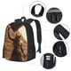 thumbnail image 2 of Balery Egyptian Cat Pharaoh Magic Mochila para hombre y mujer - Tela Oxford 600D resistente - Gran capacidad, resistente al agua, ideal para la escuela, viajes y senderismo, 2 of 6