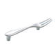thumbnail image 3 of Pomo de mueble con tirador en forma de cuchara, ideal para proyectos de bricolaje. Horquilla cromada, 3 of 8