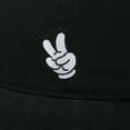 thumbnail image 3 of Disney Mickey Mouse Glove Black Unstructured Baseball Cap, 3 of 7