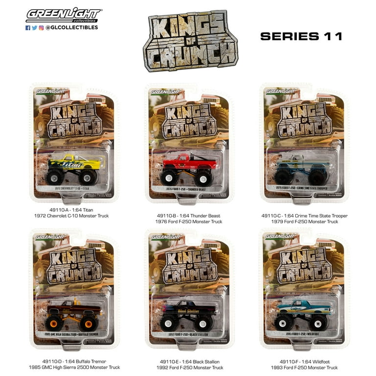 GreenLight Collectibles Kings of Crunch Series 11 1:64 Diecast