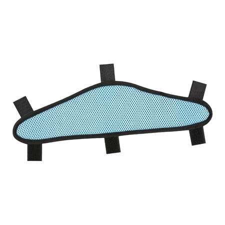 Dualoai Hard Hat Sweatband Breathable Hardhat Sweatband for Industrial Settings Work Blue