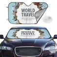 thumbnail image 4 of Goofa World Travel Printed Car Windshield Sunshade,Foldable Reflective Sun Visor,UV Protection Heat Blocker Sunshade,Car Cooling Accessory-, 4 of 7