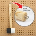 thumbnail image 4 of WorkPro 16Oz marteau maillet en caoutchouc, 4 of 7