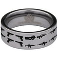 thumbnail image 2 of Guns Tungsten Carbide Ring, 2 of 9