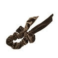 thumbnail image 4 of Unique Bargains 1 Pc Solid Color Ribbon Scrunchies Coffee Color, 4 of 4