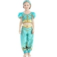 thumbnail image 1 of Girls Princess Jasmine Costume Halloween Party Dress Up, 1 of 5