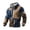 Multicolor, variant on Mens Hoodies Western Vintage Color Block Patchwork Ethnic Style Long Sleeve Drawstring Hooded Oversized Pocket Streetwear Pullover Sweatshirt