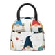 thumbnail image 1 of Disketp School Cute Gnomes Bolsa Térmica para Almuerzo, Lonchera con Abertura Amplia y Gran Capacidad, Organizador Reutilizable para Mujeres, Hombres y Adultos, 1 of 6