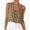 556#Khaki, variant on Womens V Neck Linen Tank Tops Spring Summer Beach Sleeveless Shirts Blouses Vest Top Light Green 2XL