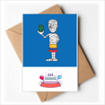 thumbnail image 1 of football single hand lift Happy Birthday Greeting Cards Envelopes Blank, 1 of 4
