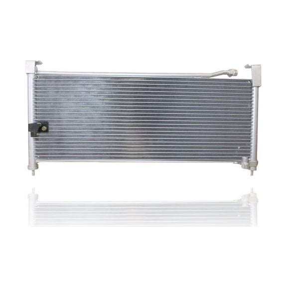 A/C Condenser - Pacific Best Inc. Fit/For 4236 88-91 Honda Civic/CR-X - Serpentine - 80100SH3A1A