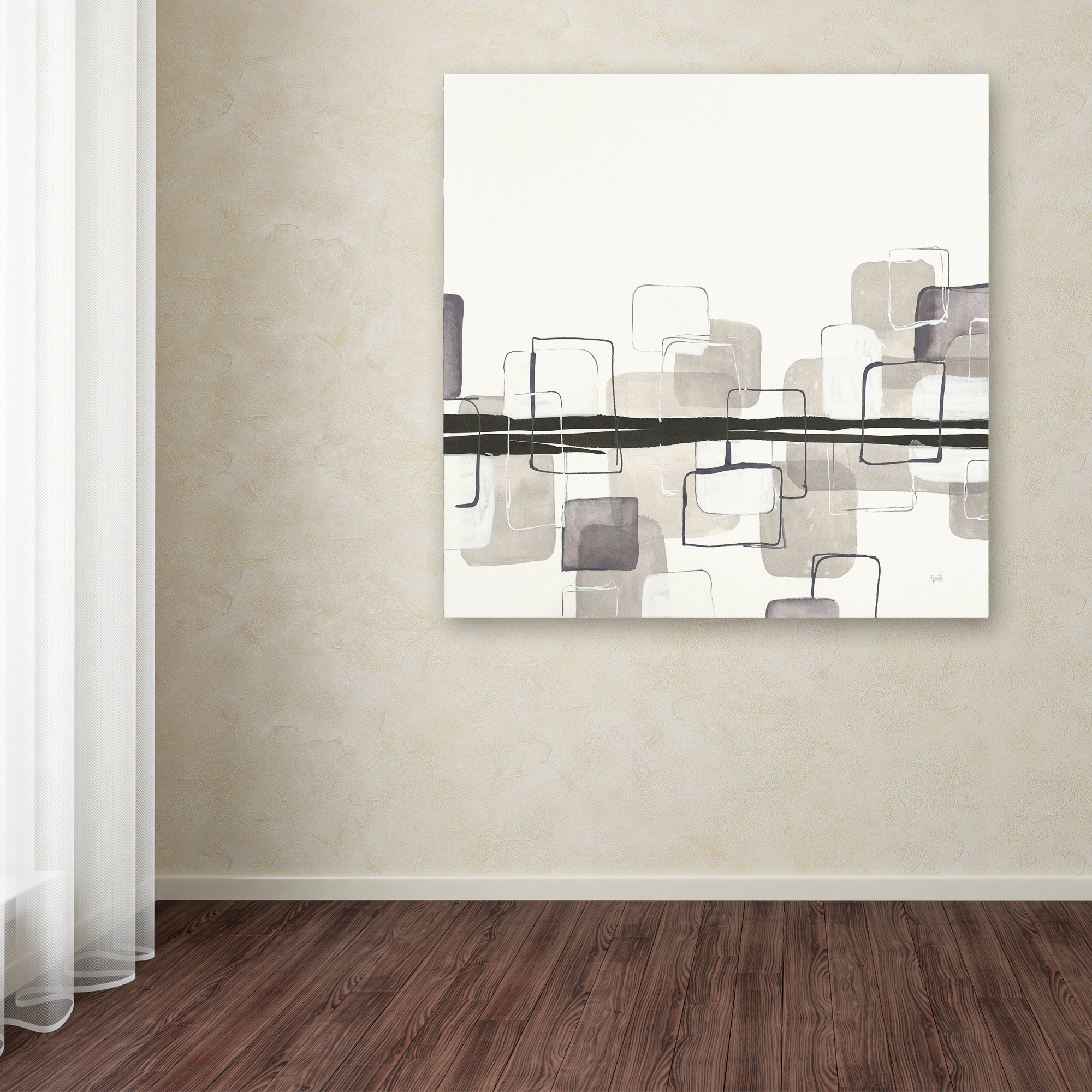 Trademark Fine Art 'Placid Boxes II' Canvas Art by Chris Paschke