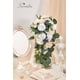 thumbnail image 2 of Ramos de Boda Serwalin Bosque Peonías Blancas Novia 25 cm, 2 of 8