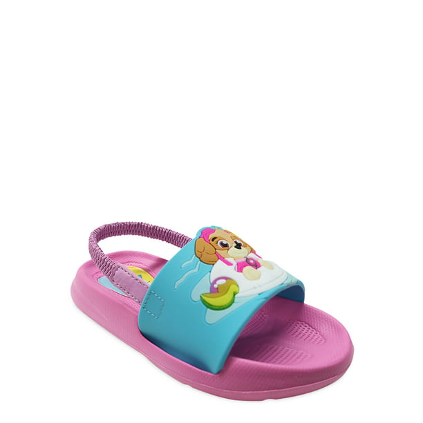 PAW Patrol - Nickelodeon Paw Patrol Pool Floatie Slide Sandal (Toddler ...