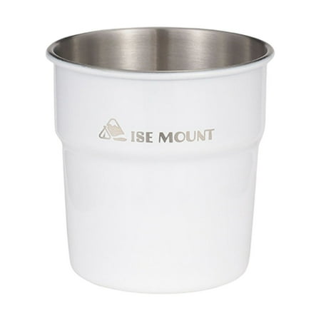 

Aqyh Large Capacity Camping Cup - 300ml Food Grade Stainless Steel Tumbler Mug - Hiking Supplies
