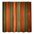 thumbnail image 2 of Ambesonne Rustic Shower Curtain, Vertical Cottagecore Artwork, 69"Wx70"L, Burnt Orange, 2 of 4