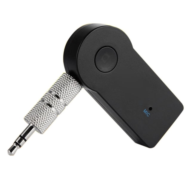 Receptor de adaptador de llamada manos libres AUX 3.0 de música de coche compatible con Bluetooth inalámbrico de 3,5 mm FLhrweasw Nuevo