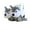Husky, variant on LIUHUO Ice Skate Blade Protector Style of Plush Toy Piggy Protects Ice Skate Blade Absorbent Cute