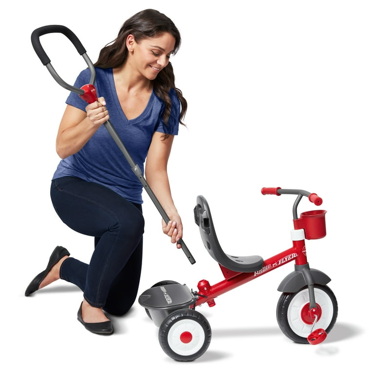Radio Flyer Ready Ride Classic 4-in-1 Stroll 'N Trike with