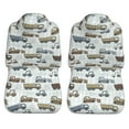 thumbnail image 4 of Haiem Tractor and Dumper Printed Car Seat Covers Set of 2, Universal Fit Car Seat Covers,Protective Seat Covers,Comfortable Car Seat Covers, Easy Installation Seat Covers, Vehicle Seat Covers, 4 of 9