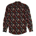 thumbnail image 2 of Perry Ellis Chemise à Boutons pour Hommes, Imprimé Graphique, Multicolore, Grand, 2 of 2