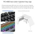 thumbnail image 4 of Real Mechanical Keyboard Metal  Key Punk Typing Keyboard E-Sports Keyboard For Computer Laptop No.3, 4 of 7