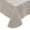 Beige Floral, variant on Heavy‑Duty Vinyl Tablecloth with Flannel‑Backing, Waterproof Oil‑Proof Stain‑Resistant Wipeable Table Cover , Indoor & Outdoor Use