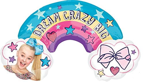 Mayflower Products JoJo Siwa 6th Birthday Balloon Bouquet Decorations and Party Supplies Mayflower Products JoJo Siwa 6th Birthday Balloon Bouquet Decorations and Party Supplies