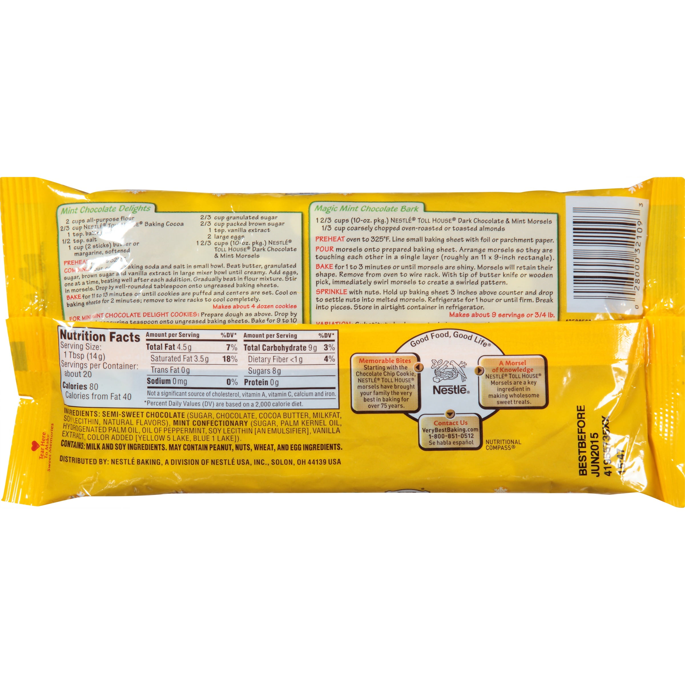 Nestle Dark Chocolate Chips Nutrition Facts Bios Pics