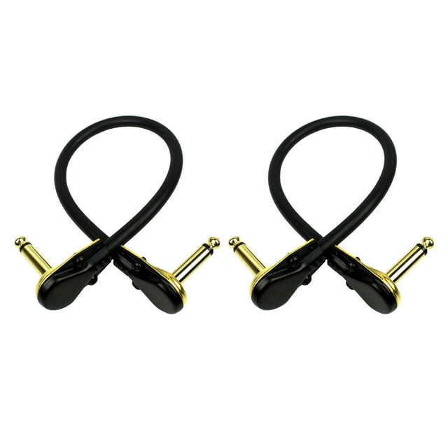 MasteelfCA 2 Pcs Câble de Connexion pour Effet Guitare Pratique