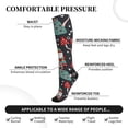thumbnail image 2 of Pofeuu Gnome With Mushroom 2 Print Compression Socks for Women & Men Circulation - Best Support for Nurses,Running,Athletic,Sports, 2 of 7