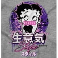 thumbnail image 2 of Betty Boop Hashtag Sassy Style Women Plus Size Graphic Tee Tees Brisco Brands 4X, 2 of 5