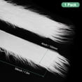 thumbnail image 3 of Uxcell Faux Fur Fabric Precut Strips, 59x4 Inch Plush Faux Fur Fabric Square for DIY Crafts [White], 3 of 6