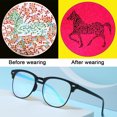 thumbnail image 2 of New Red Green Color-blindness Glasses Women Men Unisex Color Blind Corrective Spectacles Frame Driver Glasses For Daltonism 2, 2 of 6