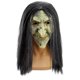 thumbnail image 1 of Halloween Old Witch Mask Scary Halloween Cosplay Props Creepy Wig Old Woman Witch Green Full Face Ma, 1 of 5