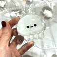 thumbnail image 1 of Jouet Squishy Jellyfish à Remontée Lente, Fidget de Décompression Transparent et Extensible pour Soulager le Stress, 1 of 9