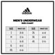 thumbnail image 4 of Calzoncillo bóxer adidas de microfibra para hombre, paquete de 3, color negro/ónix XXL, 4 of 5