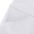 thumbnail image 5 of ZOIGHDA Womens Flare Yoga Pants High Rise Stretch Bootcut Leggings with Pockets Solid Athletic Sports Workout Pants(White,X-Large), 5 of 5