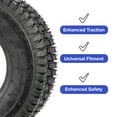 thumbnail image 2 of AlveyTech 13x5.00-6 Pneumatic Tire with KF8893 Tread, Parts for the Razor Dirt Quad (Versions 1-18), 2 of 5