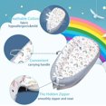 thumbnail image 3 of Baby Nest Soft Breathable Baby Bed Perfect for Newborn Gift（white）, 3 of 5