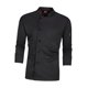thumbnail image 3 of Chaqueta de chef Camisa de chef para servicio de alimentos Uniforme de trabajo de cocina Restaurante de cocina Negro, 3 of 8