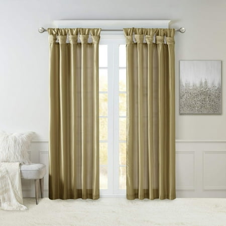 UPC 675716488444 product image for Home Essence Lillian Twist Tab Lined Window Curtain | upcitemdb.com
