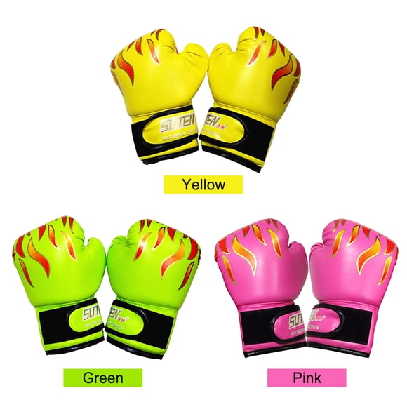 Suten Mitaines de Boxe pour Coussinets de Punch 3 à 10 Ans Équipement de Mitaines Punch Pads Muay Thai Enfants Kick 10 Ans Équipement Thai Punch Siuke Qahm Huiop