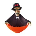 thumbnail image 1 of Fall Decor Outdoor Porch Animated Halloween Candy Bowl Motion Activated Candy Server Bowl Trick Or Candy Dish Home Decor For Halloween Party Decorations Red Eyes And Sounds, 1 of 2