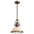 thumbnail image 3 of Landmark Lighting 66134-1 Chadwick 1-Light Pendant in Oiled Bronze, 3 of 7