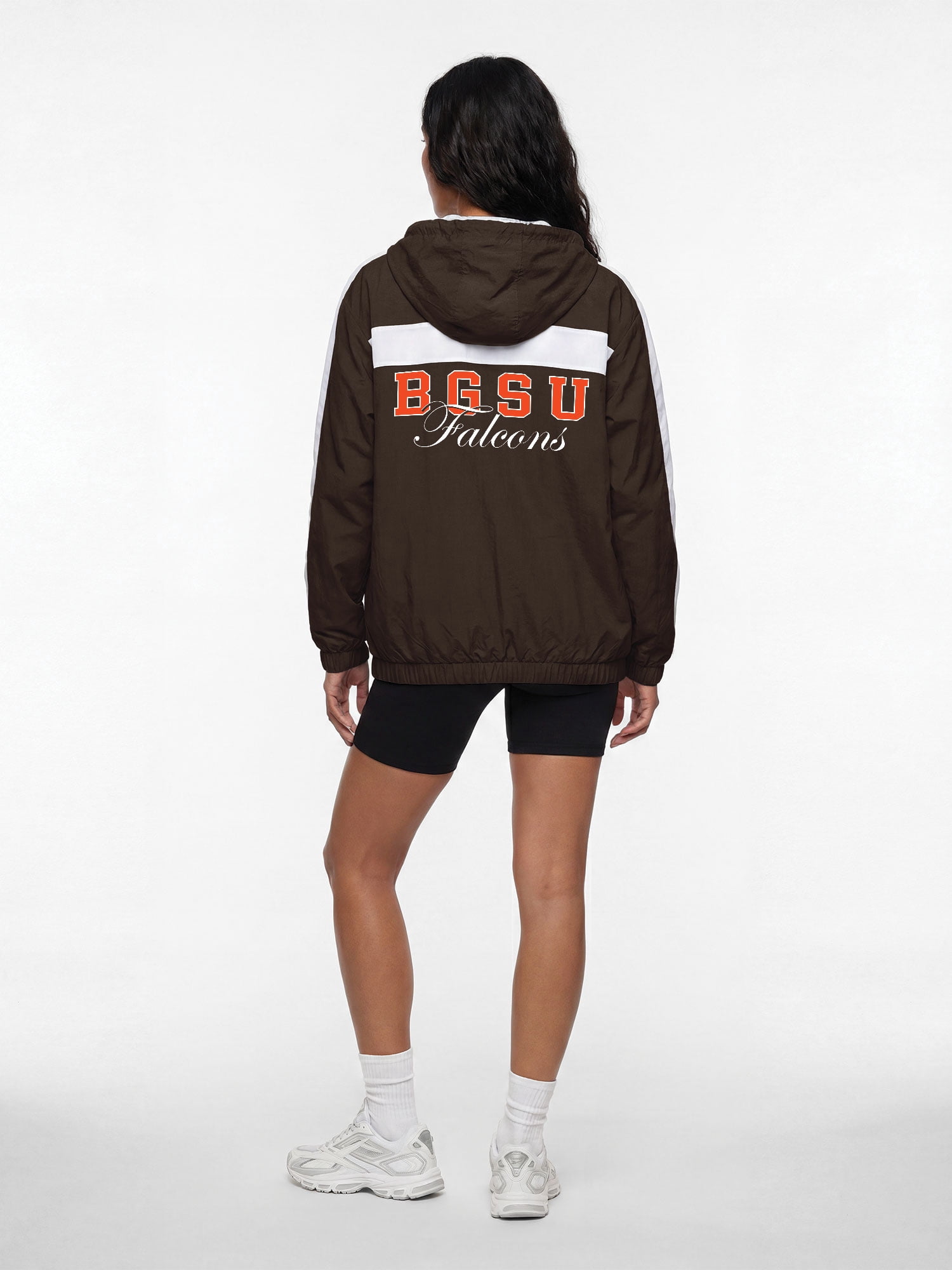 Bowling Green State Falcons Reebok Womens Colorblocked Full Zip Jacket