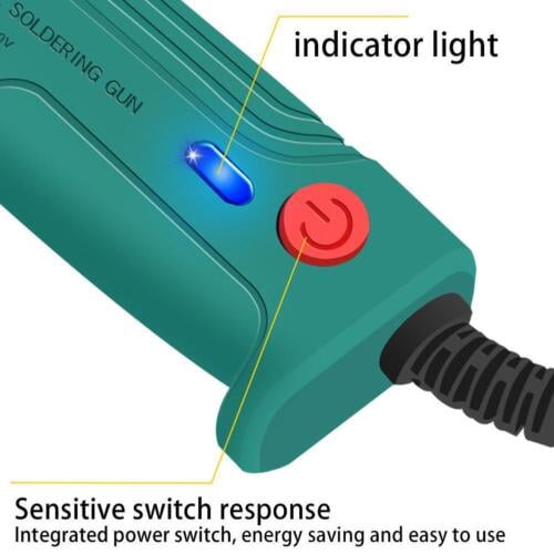 Soldering Gun Kit 60W Auto Solder Feed Hand-Held Soldering Iron Welding Gun Tool